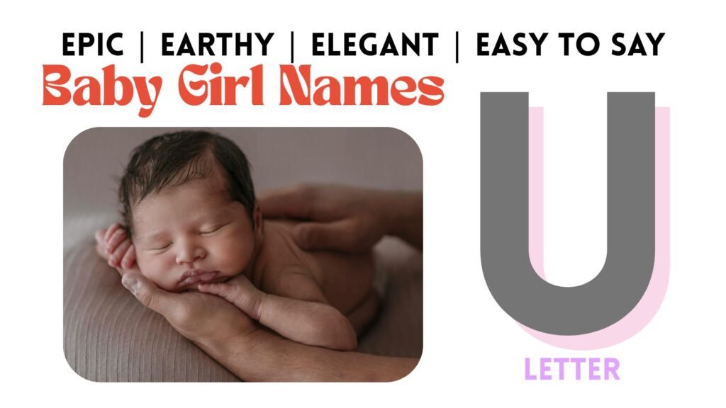 baby girl names starting with U