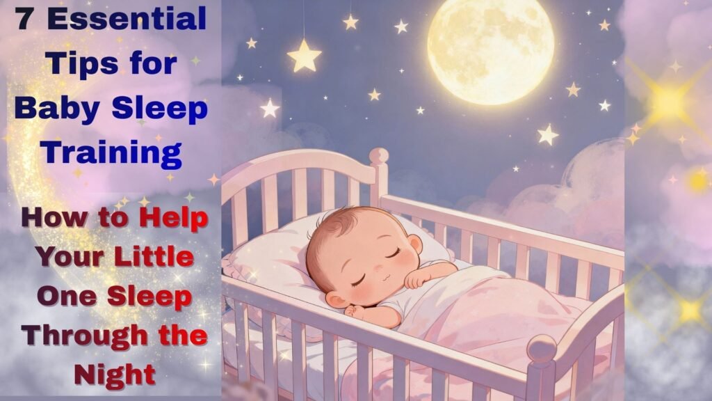 baby sleep training, how to sleep train a baby, baby sleep training tips, best age to sleep train baby, baby sleep training schedule, gentle sleep training methods, baby self-soothing for sleep, night waking baby solutions, baby bedtime routine ideas, baby sleep regression help, teaching baby to sleep through night, establishing baby sleep habits, newborn sleep training myths