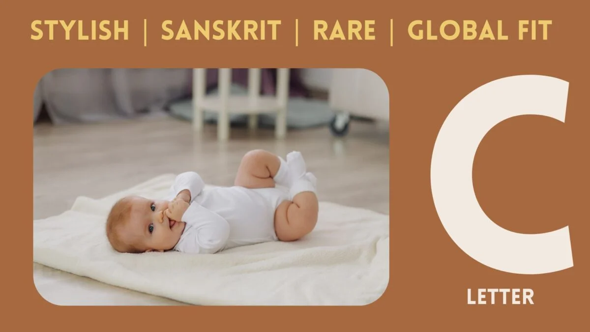 Baby Boy Names Starting With C,